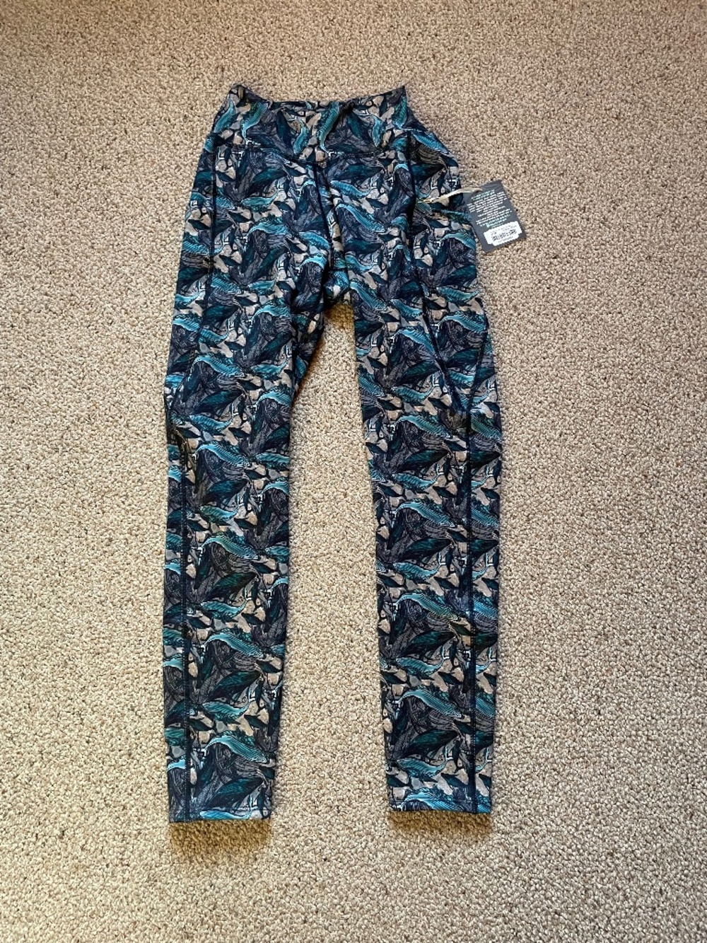 Youer Go There Fleece Leggings. BNWT